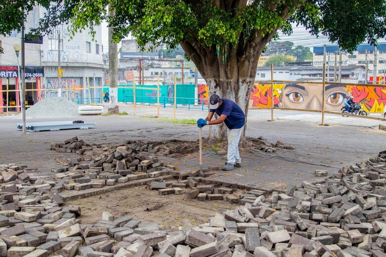 Intervenções vão contemplar quatro espaços na região central e uma praça no bairro do Kemel