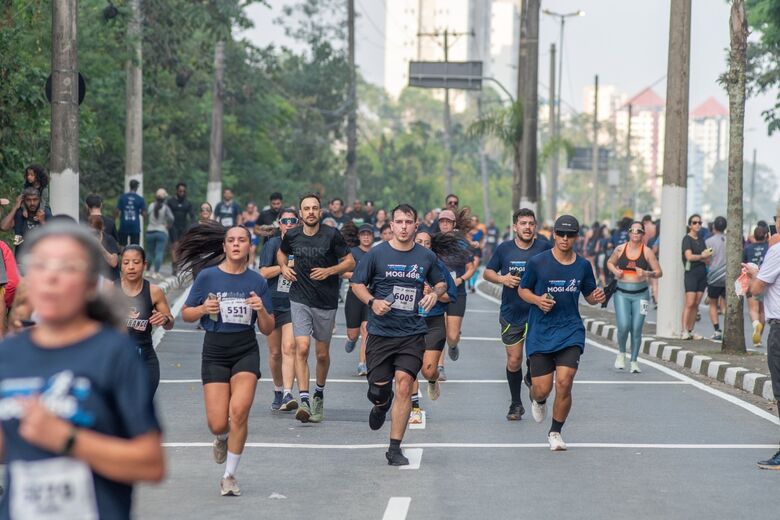MEIA MARATONA Aconteceu em Mogi em homenagem ao anivesrário de 466 anos