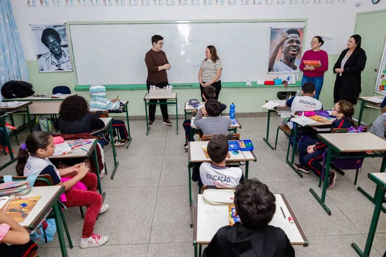 Nesta quinta-feira (03/09) foi realizado o 10&ordm; e último encontro com alunos do 4&ordm; ano da Escola Municipal Nizilda Alves de Godoy