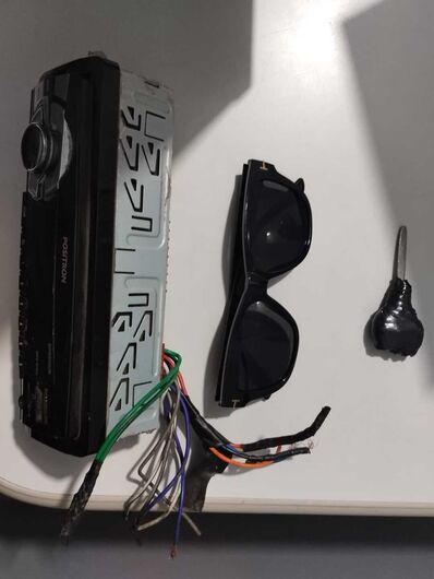 Durante a vistoria da Fiorino, os agentes encontraram uma chave do tipo 