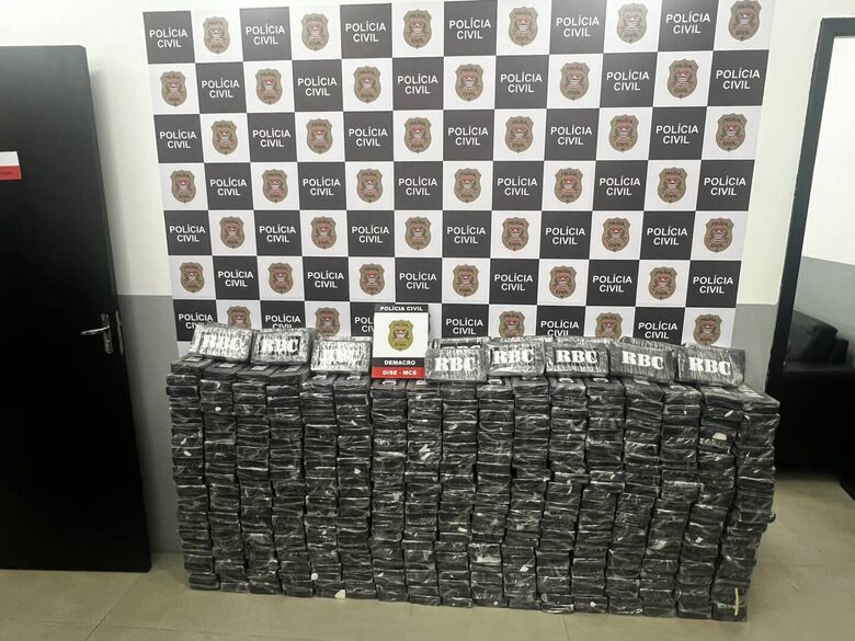 Polícia apreende 440 quilos de cocaína em Guararema