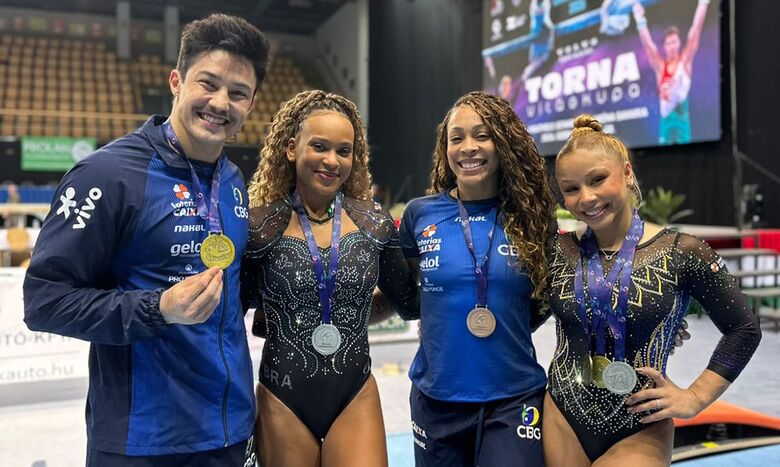 Domingo na Hungria tem 2 ouros brasileiros com Flávia e Nory
