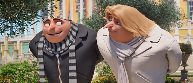 Com uma cabeleira loira e com muito dinheiro, surge o gêmeo Dru te