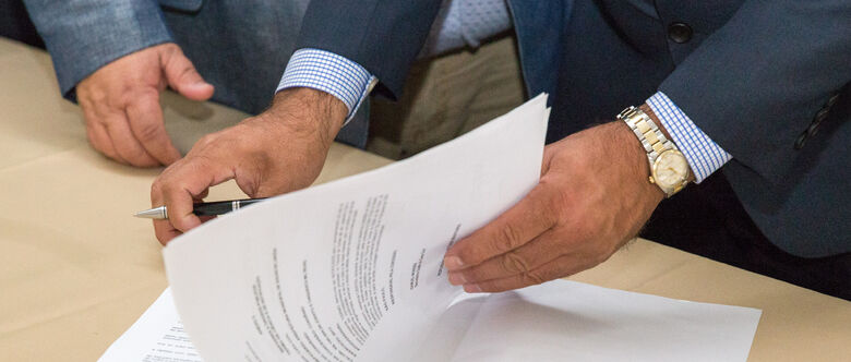 Alckmin assinou convênio com cinco cidades da região, no valor de R$ 190 mil