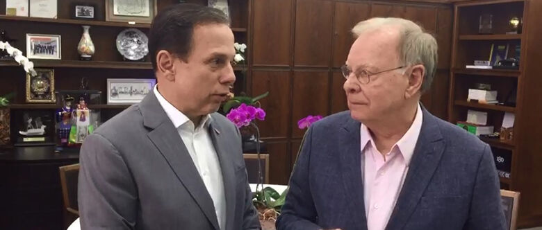 Deputado Estevam Galvão (DEM) se reuniu com prefeito de São Paulo João Dória (PSDB) para tratar sobre Ceagesp em Suzano