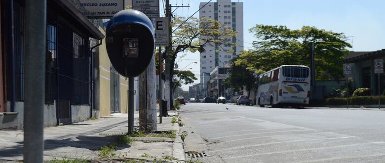 Ação dos bandidos ocorreu na sexta-feira (15) à noite, na Rua Campos Salles, na região central de Suzano