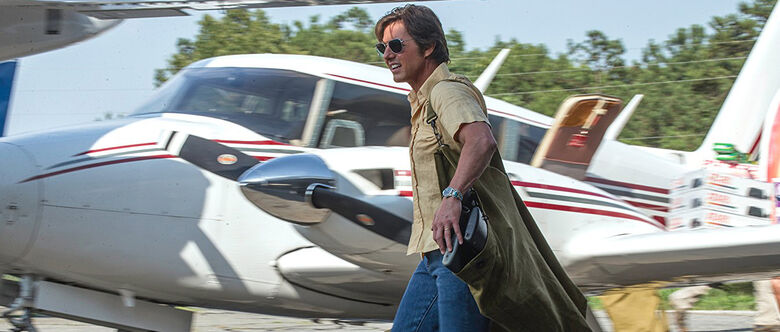 Feito na América traz o ator Tom Cruise no elenco