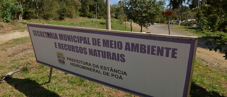 Secretaria do Meio Ambiente realiza suas atividades na Chácara Florestan Fernandes, que fica Avenida Adutora, 1.111, Jardim Nova Poá