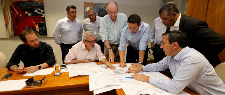 Durante o encontro foi discutida a retomada dos trabalhos para a conclusão do projeto da obra da nova Estação Mogi das Cruzes