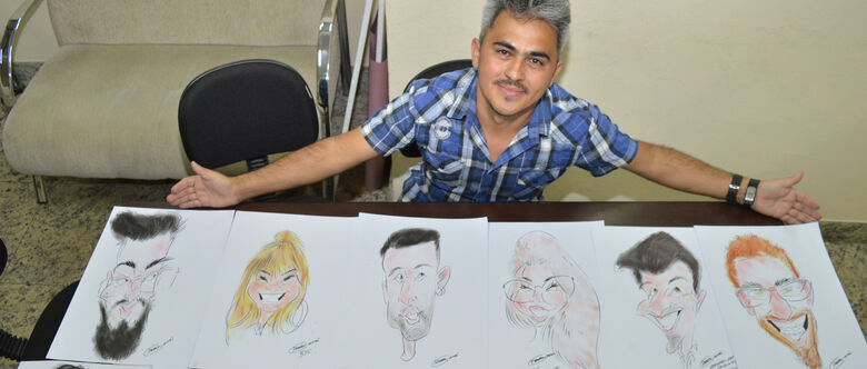 Cartunista consegue transformar em arte caricaturas em personagens da vida real