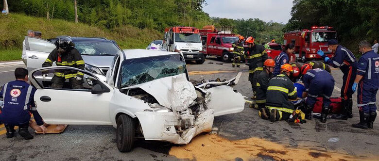 Vítimas foram encaminhadas para o Hospital Luzia de Pinho Melo