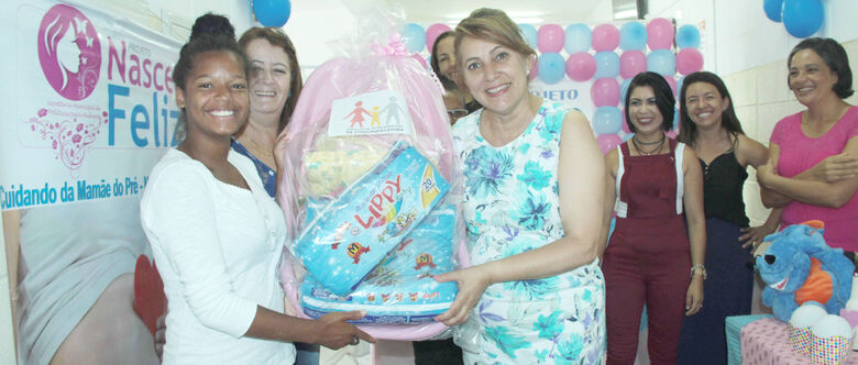 No final de cada ciclo, as gestantes que concluírem sua participação recebem um enxoval 6