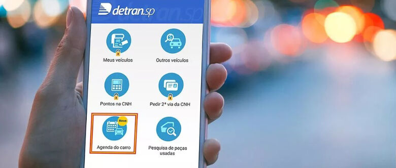 Dono do veículo, já cadastrado no portal online do Detran, vai encontrar a ferramenta 'indicação de condutor' no app do órgão