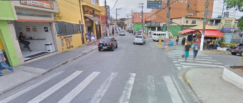 Tentativa de assalto foi na Rua Santos Dummont, próximo ao Viaduto Ayrton Senna