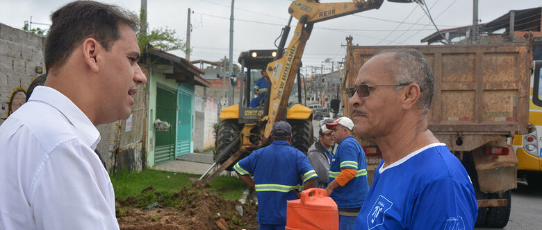 Gian Lopes acompanhou o início dos trabalhos de revitalização do bairro