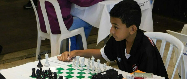 Suzanense Lucas Carvalho, de 13 anos, foi vice-campeão dos Jogos Escolares do Estado 2018