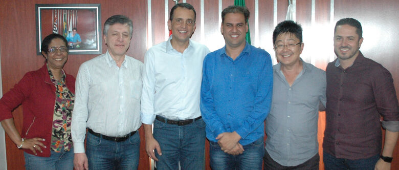Visita aconteceu nesta sexta-feira (19) no gabinete do prefeito de Poá, Gian Lopes