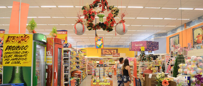 Produtos para a ceia de Natal começaram a ser procurados