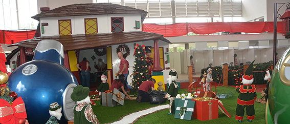 Vila de Natal acontece a partir deste sábado (8) na Praça de Eventos em Poá
