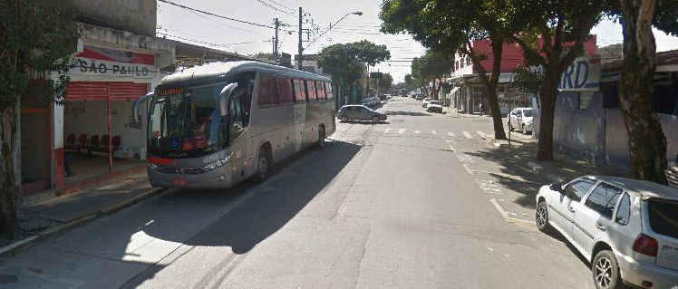 Suspeito tentou atear fogo em ônibus na Rua Marechal Deodoro