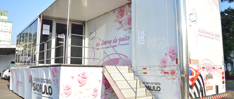 Unidade móvel do Programa Mulheres de Peito, no Largo do Rosário, a partir do próximo dia 12 de março