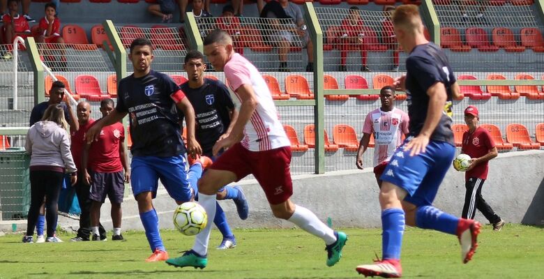 União Mogi em jogo válido pelo Campeonato Paulista da Segunda Divisão