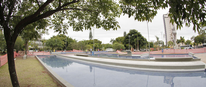 Etapa ocorre na Praça das Águas, próximo à Praça Cidade das Flores