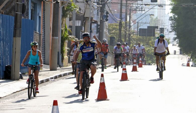 Trajeto do passeio ciclístico terá cerca de quatro quilômetros e passará por algumas das principais ruas da região central da cidade