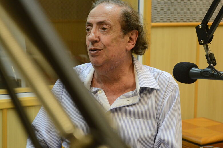 Ator Marcos Oliveira, popularmente conhecido como o Beiçola, do seriado A Grande Família, da TV Globo, foi o convidado do programa 'DS Entrevista'