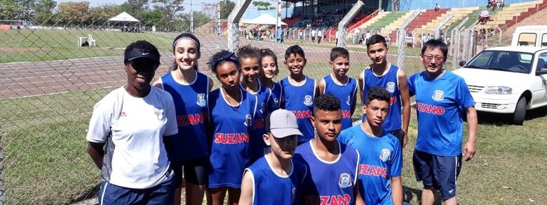 Equipe de atletismo de Suzano participa da final dos Jogos Infantis do Estado