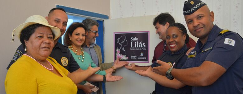 Poá inaugura Sala Lilás para atendimento às mulheres vítimas de violência