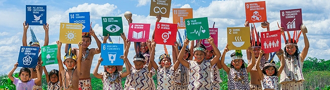 Na agenda dos Objetivos do Desenvolvimento Sustentável da ONU estão áreas entre erradicação da pobreza até educação.