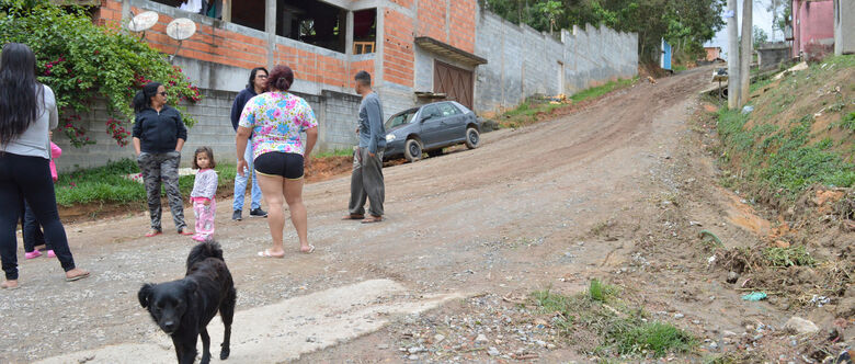 Moradores da Estrada do Caulim pedem manutenção do local