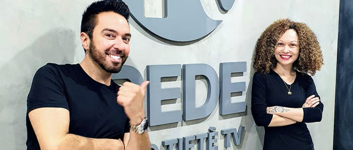 Emmanuelle e Anderson Magalhães estarão nesta quarta em lançamento