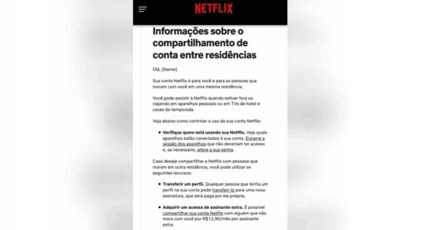 Netflix: regra contra compartilhamento de contas chega em 4 países