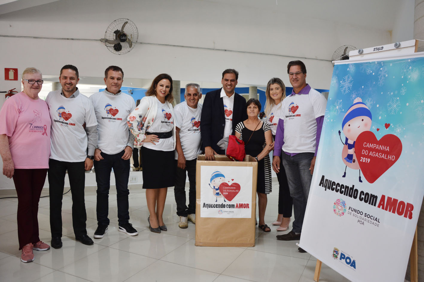 Fundo Social lança Campanha do Agasalho 2019
